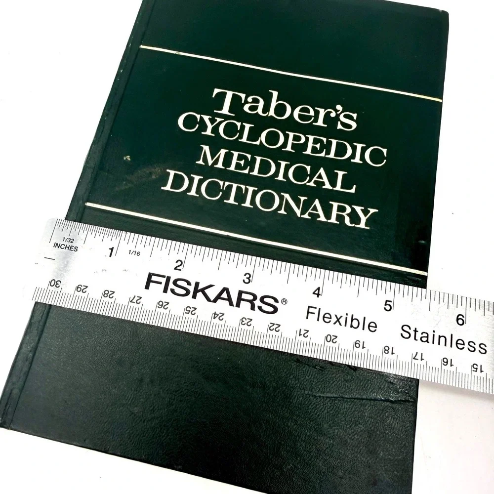 Tabers Cyclopedic Medical Dictionary 12th Edition Illustrated 1974 Thumb Indexed
